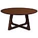 Tavolino Hellerup-marrone-mdf-75x75x36 Cm - Foto miniatura 2