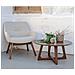 Tavolino Hellerup-marrone-mdf-75x75x36 Cm - Foto miniatura 4