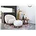Tavolino Hellerup-marrone-mdf-75x75x36 Cm - Foto miniatura 8