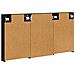 Set di Armadi da Bagno con porta 3 pcs 120 x 10,5 x 60,5 cm - Foto miniatura 9