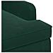 Loveseat con bottoni imbottiti Verde Scuro 111 x 65 x 79 cm - Foto miniatura 6