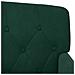 Loveseat con bottoni imbottiti Verde Scuro 111 x 65 x 79 cm - Foto miniatura 7