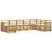 Set di divani da esterno 8 pcs Bianco 306 x 187,5 x 73 cm - Foto miniatura 1