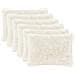 Cuscino con cuscino HEERLEN 6 pz Bianco Fleece PV - Foto miniatura 1
