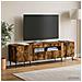 Mobile TV LED ZWOLLE Rovere Fumo Legno ingegnerizzato - Foto miniatura 2