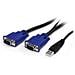 Kit Switch KVM USB montabile a rack 1U 16 porte con funzione OSD e cavi - Foto miniatura 3
