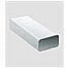 Tubo Per Cappa Areazione Rettangolare 12 X 6 In Pvc Lungo 150 Cm First - Foto miniatura 3