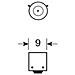 Cp. lamp. 12v. Bay 9s 21w - Foto miniatura 3
