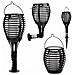 V-tac Vt-719 Lanterna Da Giardino 0,45w Con Pannello Solare E Sensore Integrato Effetto Fiamma - Sku 8558 - Foto miniatura 1
