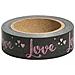 Nastro Adesivo Love Con Sfondo Grigio - 15 M X 3 Cm - Foto miniatura 2