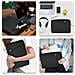 Notebook Compatibile Per 133 Pollici Notebook Tablet Tab Ipad Compatibile Con 13 Macbook Pro E Macbook Air Sacchetto Della Cassa Resistente Agli Urti Impermeabile Con Tasca Porta-accessori Nero - Foto miniatura 4