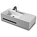 Lavabo Alex In Artificial Stone Bianco Opaco Matt - Foto miniatura 1