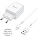 Caricabatterie Usb 2.1a Con Cavo Lightning - White - Foto miniatura 1
