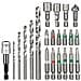 Set Di 34 Accessori Per Cacciavite - Bit Esagonale Da 1/4"" - 49108801 - Foto miniatura 6