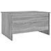 Tavolino Salotto Grigio Sonoma 80x55,5x41,5cm Legno Multistrato - Foto miniatura 2