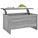 Tavolino Salotto Grigio Sonoma 80x55,5x41,5cm Legno Multistrato - Foto miniatura 6