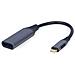 Cablexpert A-usb3c-dpf-01 Cavo Adattatore Video 0,15 M Usb Tipo C Displayport Grigio - Foto miniatura 1