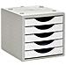 Archivotec Serie 4000 Classificatore Modulare Archivotec Serie 4000 5 Cassetti Din A4 Bianco Torta 34 X 27 X 26 Cm - Foto miniatura 1