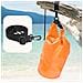 Borsa Impermeabile Compatibile Smartphone Ip67 10l Tattile Tracolla, Arancione - Foto miniatura 4