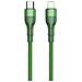 797312 Cavo Usb 1 M Usb C Lightning Verde - Foto miniatura 1