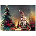Tappeto Natale Passatoia Cucina Antiscivolo Sottolavello Digitale Pupazzo Albero 50x180 Pupazzo Albero - Foto miniatura 3