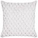 Set Di 2 Cuscini Purslane Finta Pelliccia 43 X 43 Cm Bianco Trama Geometrica - Foto miniatura 6