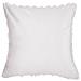 Set Di 2 Cuscini Purslane Finta Pelliccia 43 X 43 Cm Bianco Trama Geometrica - Foto miniatura 7