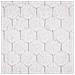 Set Di 2 Cuscini Purslane Finta Pelliccia 43 X 43 Cm Bianco Trama Geometrica - Foto miniatura 14