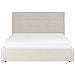 Letto Matrimoniale Contenitore Tessuto Beige 160 X 200 Cm Lorient - Foto miniatura 5