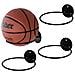 Supporto Per Palla Da Basket Leggero Con Montaggio A Parete Black - Foto miniatura 2