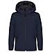 Padded Hoody Softshell Junior Blu Scuro 110/120 - Foto miniatura 1