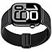 Cinturino Per Apple Watch Magnetico In Vera Pelle Black L - Foto miniatura 4