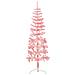 Lusso Casadino -  Albero Natale Artificiale Sottile A Metà E Supporto Rosa 180 Cm - Foto miniatura 2
