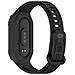 Cinturino Universale In Silicone Per Xiaomi Mi Band 9, 8, 7, 6, 5 Black - Foto miniatura 1