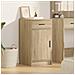 Mobile Sideboard Rovere Sonoma 40x41x75 cm in Legno Ingegnerizzato - Foto miniatura 2