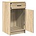 Mobile Sideboard Rovere Sonoma 40x41x75 cm in Legno Ingegnerizzato - Foto miniatura 5