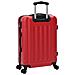 Set di valigie 3 pz Bagaglio rigido Rosso 20” 24” 28” ABS - Foto miniatura 6