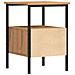 Comodini 2pz Rovere Artigianale 34x36x50cm in Legno Multistrato - Foto miniatura 8