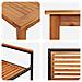 Set da Pranzo per Giardino 9 pcs Nero Poly Rattan - Foto miniatura 9
