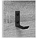 Appendiabiti a muro con specchio Grigio sonoma 70 x 10 x 90 cm - Foto miniatura 9