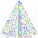 Albero di Natale con 160 LED Multicolore 150 cm Acrilico - Foto miniatura 4