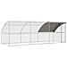 Gabbia per polli Argento 600 x 200 x 198.5 cm Acciaio zincato - Foto miniatura 1