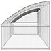 Gabbia per polli Argento 600 x 200 x 198.5 cm Acciaio zincato - Foto miniatura 5
