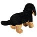 Peluche Cane Bassotto 23 Cm Edizione Eco-friendly Ultra Morbido, Noir / Marron - Foto miniatura 2
