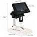 Microscopio Digitale Dm4-z01b019 - Schermo Lcd 4,3"" | Ingrandimento 50x-1000x, 8 Led Regolabili | Uso Professionale E Didattico - Foto miniatura 4