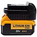 Adattatore Batteria Dewalt 18v A Milwaukee 18v Dw18ml - Compatibile Con Utensili Milwaukee 18v | Costruzione Robusta, Montaggio Facile - Foto miniatura 7