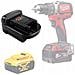Adattatore Batteria Dewalt 18v A Milwaukee 18v Dw18ml - Compatibile Con Utensili Milwaukee 18v | Costruzione Robusta, Montaggio Facile - Foto miniatura 1