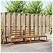 Set di divani da esterno 2 Pezzo Naturale 230,5 x 83 x 73 cm - Foto miniatura 2
