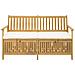 Panchina con contenitore con cuscino con porta 148 x 63 x 84 cm - Foto miniatura 3