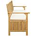 Panchina con contenitore con cuscino con porta 148 x 63 x 84 cm - Foto miniatura 4